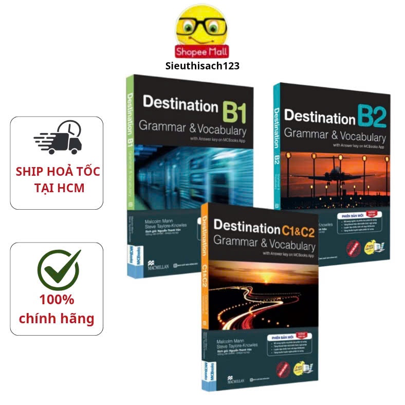 Sách - Destination B1, B2, C1&C2 (không đáp án) - lẻ tùy chọn