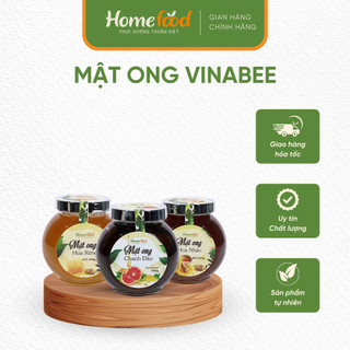  Mật ong Vinabee 450g các loại – Nguyên chất thơm ngon tốt cho sức khỏe 