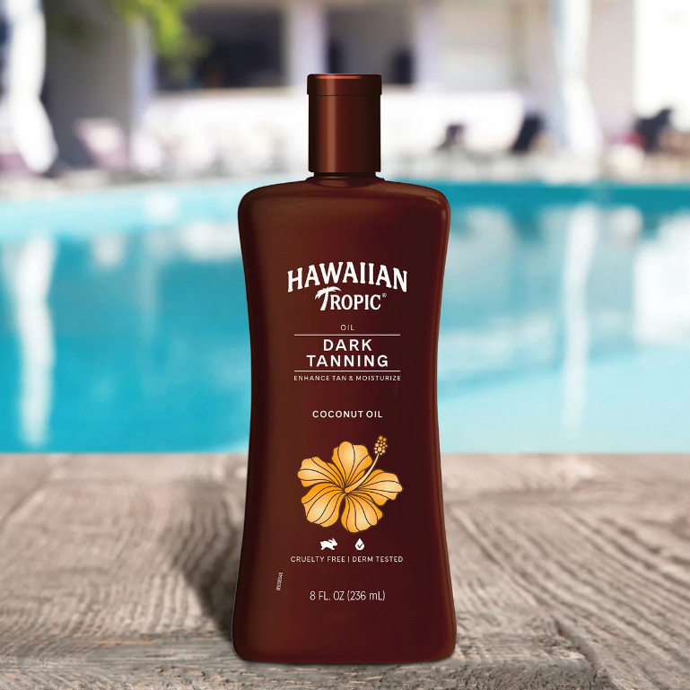 Dầu phơi nắng Dark Tanning Oil Hawaiian Tropic - 236mL