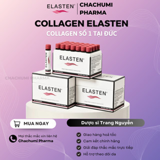 [Combo 3 hộp] Collagen Elasten Giúp Da Căng Mịn, Chống Lão Hóa, Tóc Chắc Khỏe - Collagen Đức 28 ống