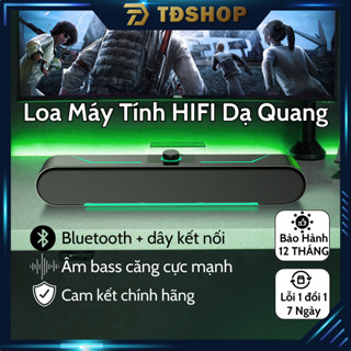 Loa máy tính để bàn gaming đèn led RGB, BASS cực đã, có LED, dòng loa máy tính cao cấp cho laptop, pc, điện thoại.