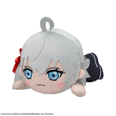 Gấu nhồi bông Roshidere Arya bàn bên nằm cỡ Đại size LL 40cm (bản Nhật)