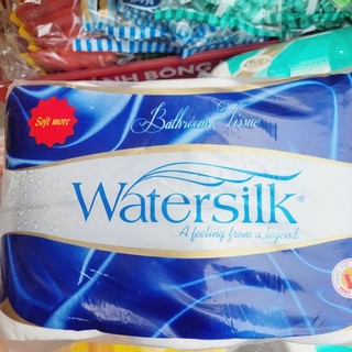 Giấy vệ sinh watersilk 12 cuộn