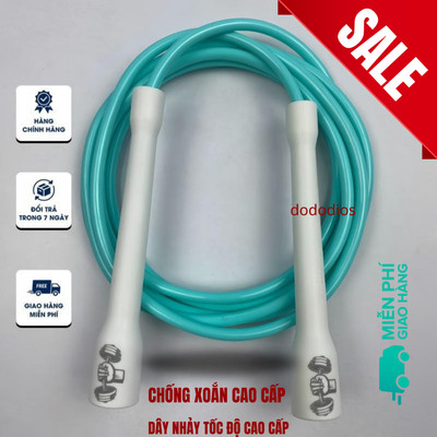 Dây Nhảy Tốc Độ King Sport 6mm - Pvc Rope Dây Nhảy Thể Dục - Dây Nhảy Tốc Độ PVC JUMP ROPES Tập Luyện Cardio, Gym, Yoga