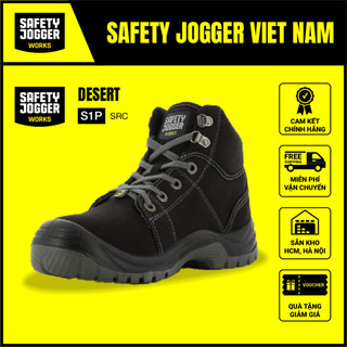   CHÍNH HÃNG  Giày Bảo Hộ Safety Jogger Desert Chống Trơn Trượt Chống Dập Ngón Chống Đinh 