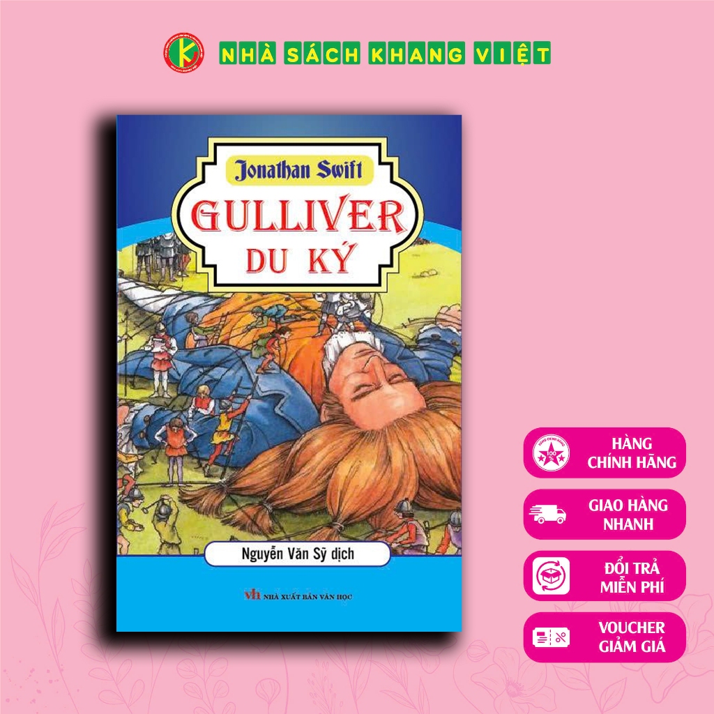 Sách - Gulliver Du Ký (Bìa cứng)