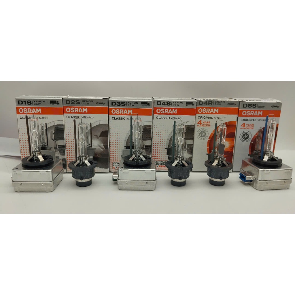 Bóng Đèn Xenon OSRAM CLASSIC D1S D2S D3S D4S D2R D3R D4R D8S (CHÍNH HÃNG)