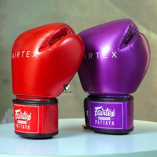 Găng Boxing Fairtex “Metallic” – BGV22 Đỏ