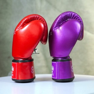Găng Boxing Fairtex “Metallic” – BGV22 Đỏ