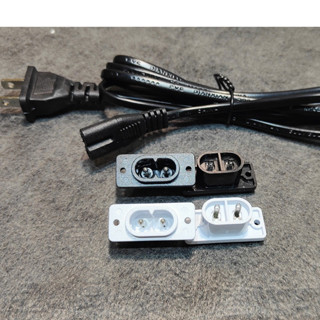 Ổ cắm điện AC số 8, dây nguồn số 8 - SL linh kiện DIY