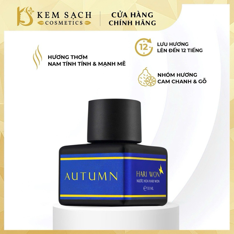 Nước hoa chấm Hari won/ lưu hương lâu / chai 10ml