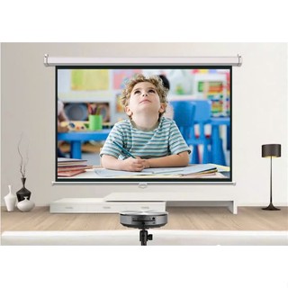 Màn chiếu 120inch kéo tay treo tường tỉ lệ 1:1 và 16:9 chính hãng Apollo/Prima Giá tốt giao hàng ngay