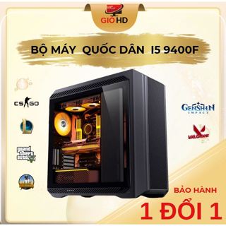 SALE PC Gaming Case Gaming Cây Gaming chơi game i5 9400f   ram 16G   SSD 256G   VGA GTX 