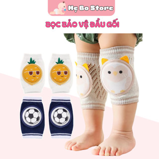 Bọc bảo vệ đầu gối chống va đập cao cấp thoáng khí an toàn cho bé tập bò, tập đi