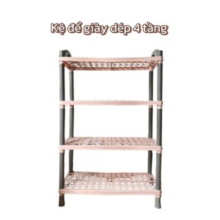 Kệ Để Giày Dép 3 Tầng / 4 Tầng - Kệ giày dép nhựa - Hàng Việt Nam Chất Lượng, Giá Siêu Rẻ