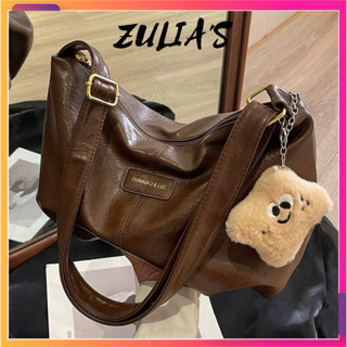 ( Tặng charm gấu bông ) Túi tote đeo chéo đeo vai da mềm size 35 đi học đi chơi