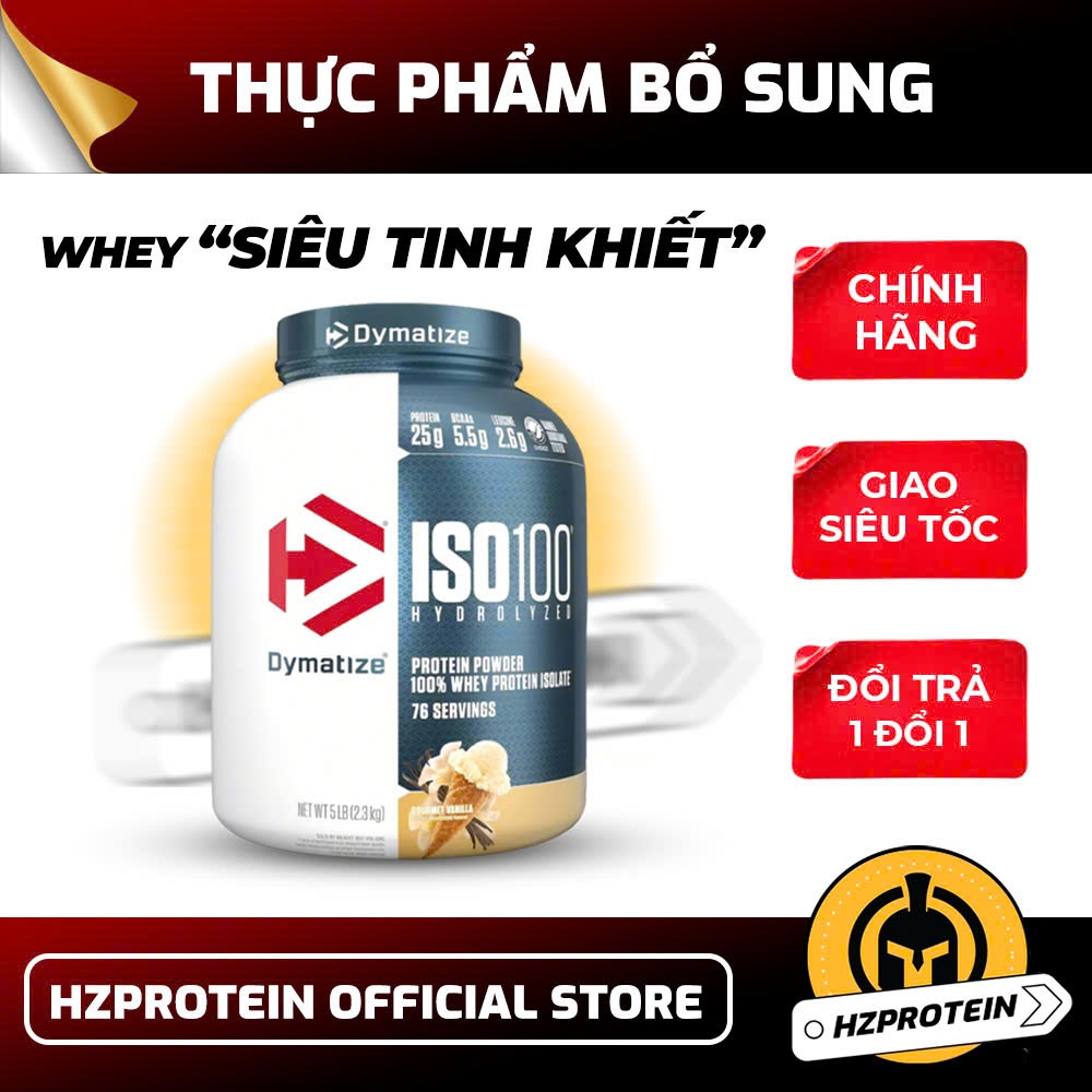 DYMATIZE ISO100 WHEY PROTEIN HYDRO - SỮA TĂNG CƠ ISO100 BỔ SUNG HYDROLYZED PROTEIN CHẤT LƯỢNG CAO (5