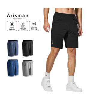  Quần Short Nam ARISMAN 7 Inch ProMax Chất Thun siêu nhẹ quần thể thao nam chạy bộ vận động thoải mái 