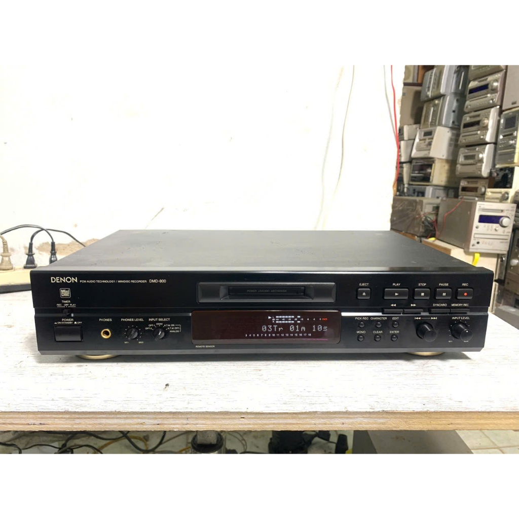 Bán Đầu Đĩa MD  Denon DMD - 800 bãi nhật về giải mã 24bit nhạc số có mồi