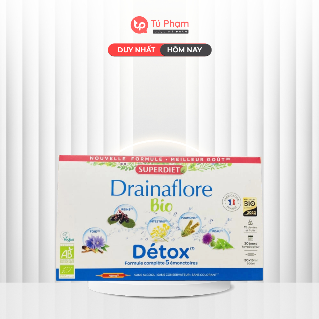 Thải Độc Thanh Lọc Cơ Thể Superdiet Drainaflore