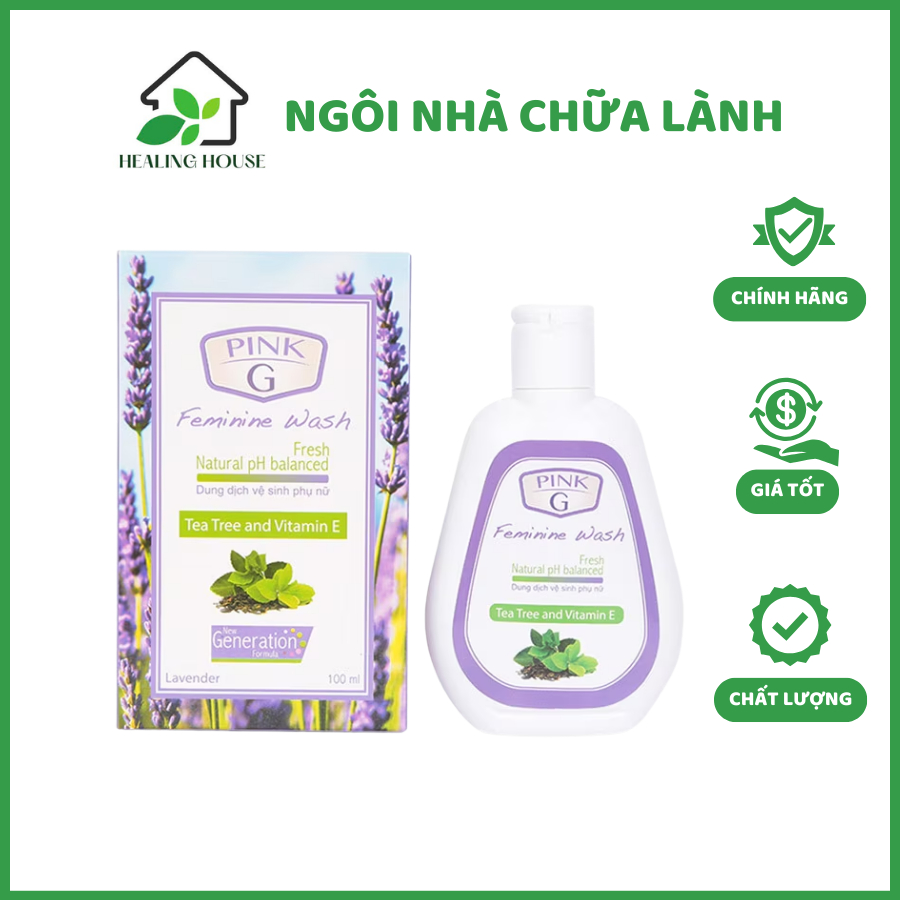 DUNG DỊCH VỆ SINH PHỤ NỮ PINKG LAVENDER