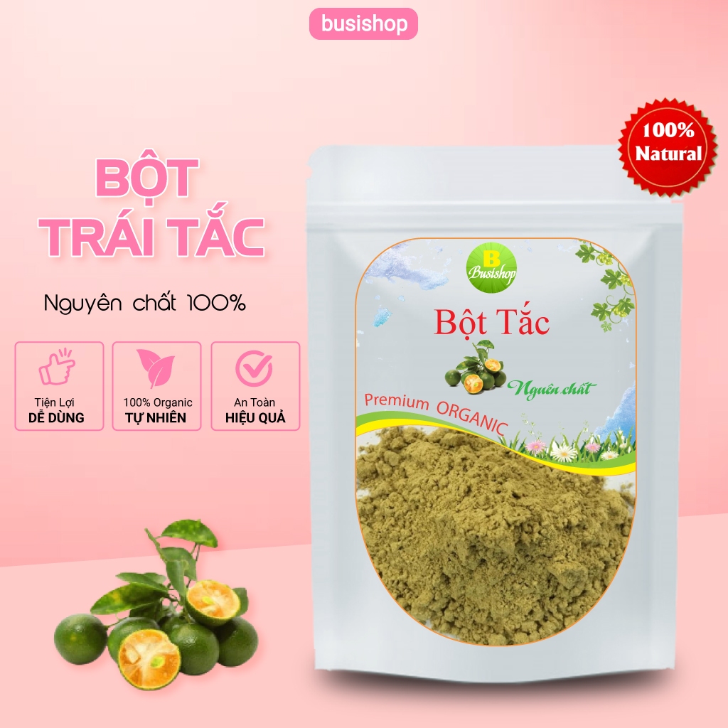 Bột trái tắc nguyên chất 100g