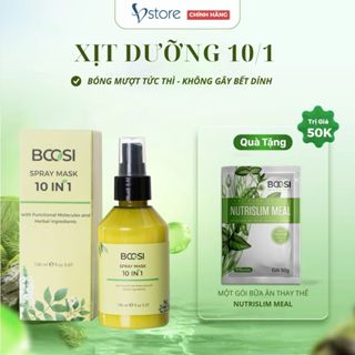 Xịt dưỡng tóc 10 trong 1  Chống Rối Giữ Nếp Không Gây Bết Dính Bcosi Spray Mask 10 in 1 150ml