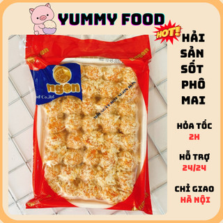  Viên hải sản sốt phomai mayonnaise - tôm viên nhân phô mai chiên lên siêu ngon 