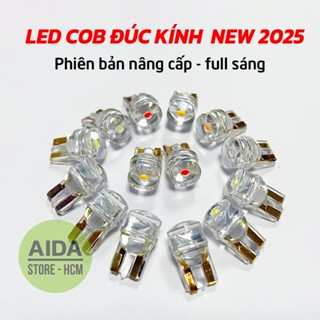 ĐÈN LED T10 COB ĐÚC KÍNH CHỐNG NƯỚC - CHIP THẾ HỆ MỚI, SÁNG KHỎE 360°