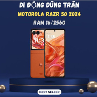  điện thoại nắp gập motorola razr 50 5g 2024 máy đẹp nguyên zin sử dụng 2 sim ram 16 256g màn hình 120hz 