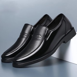 Giày tây nam da bò đế kếp hàng cao cấp da bò thật 100% mềm mại kết hợp đế kếp sịn chống trơn trượt G 10 bảo hành 1 năm