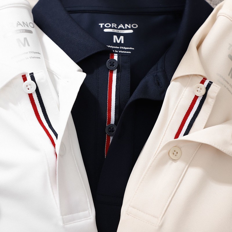 Áo polo nam TORANO ROBERT POLO vải thế hệ mới, có cổ, nhiều màu, thoáng khí ,thanh lịch, sang trọng GSTP048 | BigBuy360 - bigbuy360.vn
