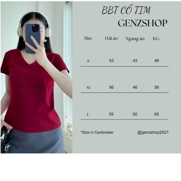 ÁO THUN  BABYTEE Cổ Tim Trơn DỄ PHỐI ĐỒ COTTON MỀM MỊN ĐI HỌC, ĐI LÀM, ĐI CHƠI 2026 | BigBuy360 - bigbuy360.vn