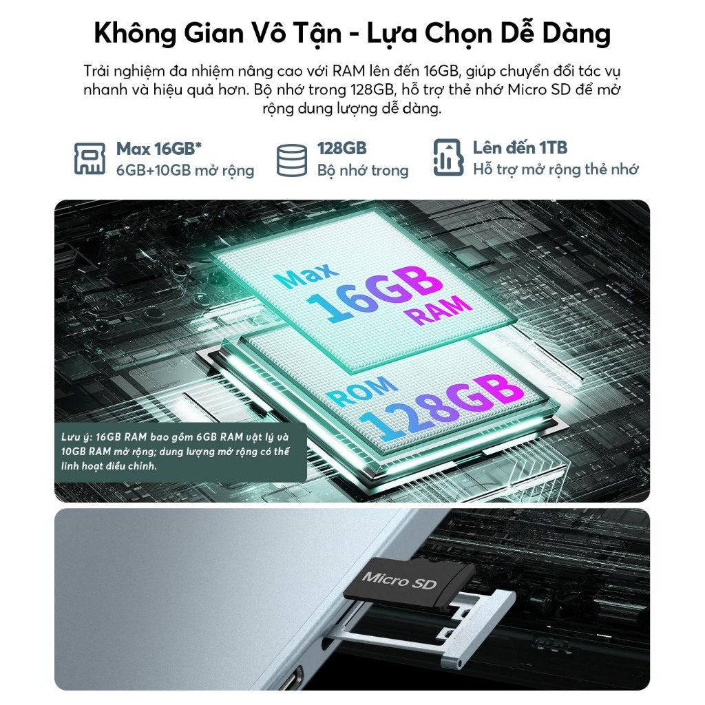 Máy Tính Bảng TECLAST M50 Plus Tablet 6GB/128GB | Màn hình 10.1inch | Chip MediaTek G85 | 7000mAh - Bảo hành 12 tháng | BigBuy360 - bigbuy360.vn