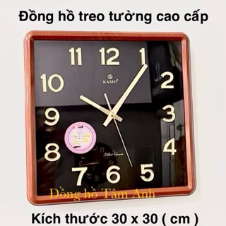 Đồng hồ treo tường Kashi HM325 kim trôi chạy êm