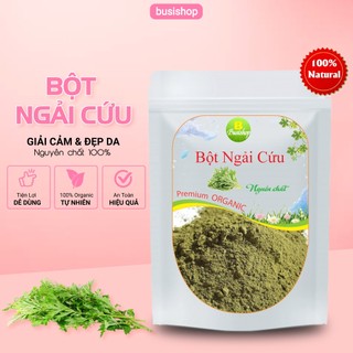 Bột ngải cứu nguyên chất 100g - Thanh nhiệt giải độc, Ngủ ngon, Đẹp da