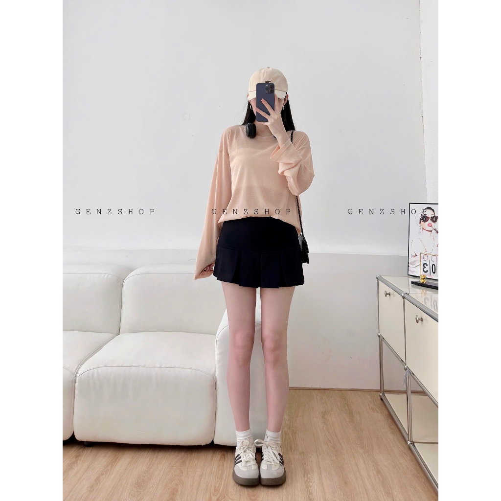 ÁO TAY DÀI THUN GIẤY (T.ẶNG ÁO ỐNG)  ĐI BIỂN, ĐI CHƠI HOTTREND MÙA HÈ 2025 | BigBuy360 - bigbuy360.vn