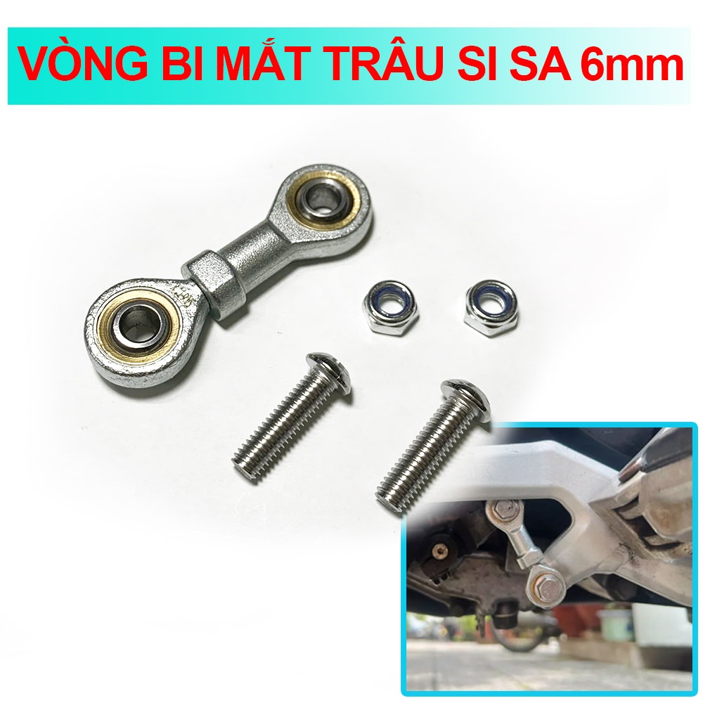 Vòng Bi Mắt Trâu M6 6mm SI 6 TK