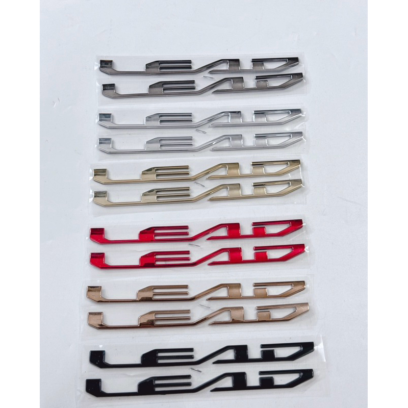 Tem nổi xi cứng xe Lead 125 đời 2024-2025 hàng thay thế có sẵn keo dán