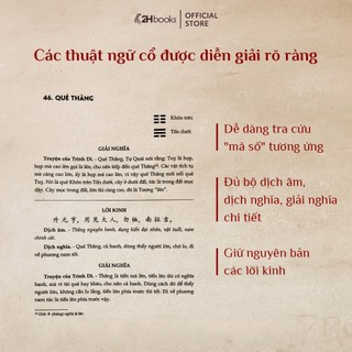 Sách Kinh dịch trọn bộ Ngô Tất Tố (Bìa cứng), 64 quẻ kinh dịch, Nhập môn xem bài kinh dịch, 2H Books