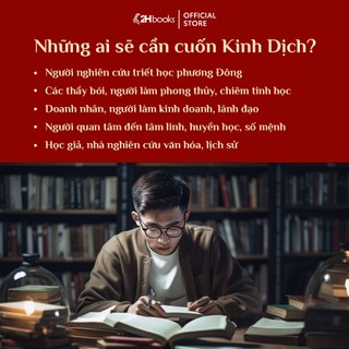 Sách Kinh dịch trọn bộ Ngô Tất Tố (Bìa cứng), 64 quẻ kinh dịch, Nhập môn xem bài kinh dịch, 2H Books
