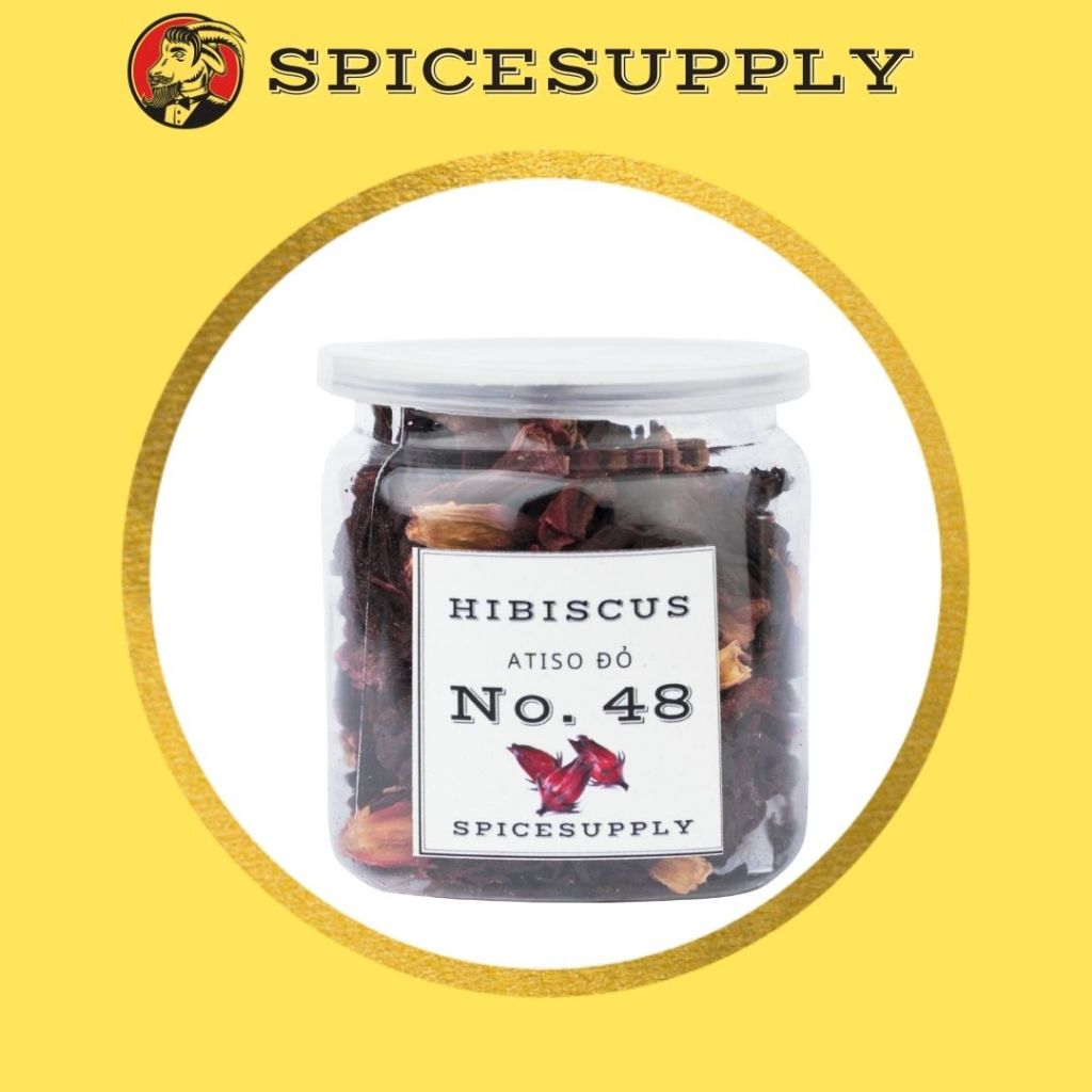 Hũ Hibiscus Atiso - Hoa Atiso đỏ