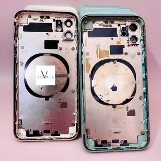 Vỏ Zin tháo máy thay thế cho IP 11 ( màu xanh và trắng )