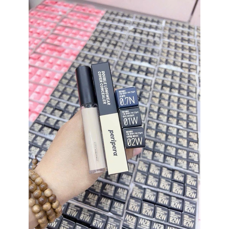 [AUTH 100%] CHE KHUYẾT ĐIỂM PERIPERA DOULE LONGWEAR COVER CONCEALER