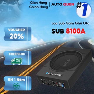 Loa Sub Blaupunkt GTR 8100A, Sub Điện, Sub Gầm Ghế Bass 8, Âm Bass Mạnh Mẽ, Mẫu Hot  2025 - Bảo Hành 12 Tháng 1 Đổi 1