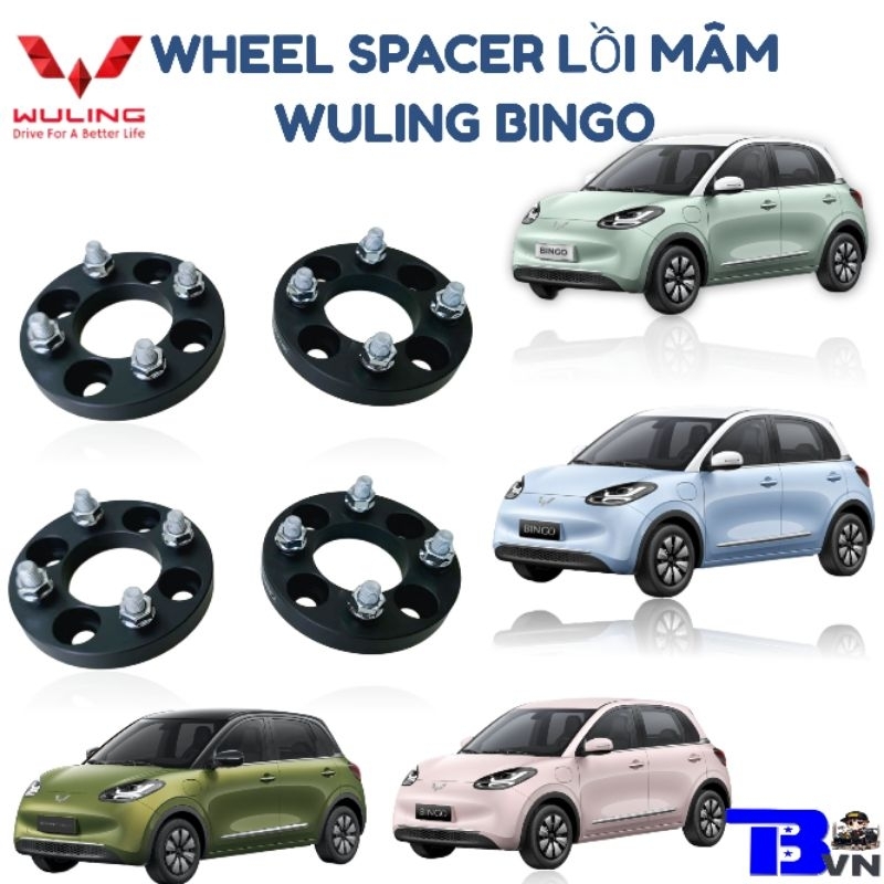 WHEEL SPACER LỒI MÂM WULING BINGO [TRANBONVN]