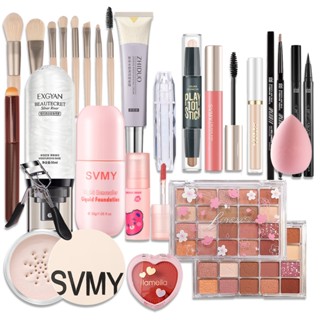 Set Trang Điểm Đầy Đủ 17 món Cơ Bản Từ A-Z Set Trang Điểm Cá Nhân Bộ Makeup Nhẹ Nhàng Đi Chơi Cho Nàng-BJ-17JTC01