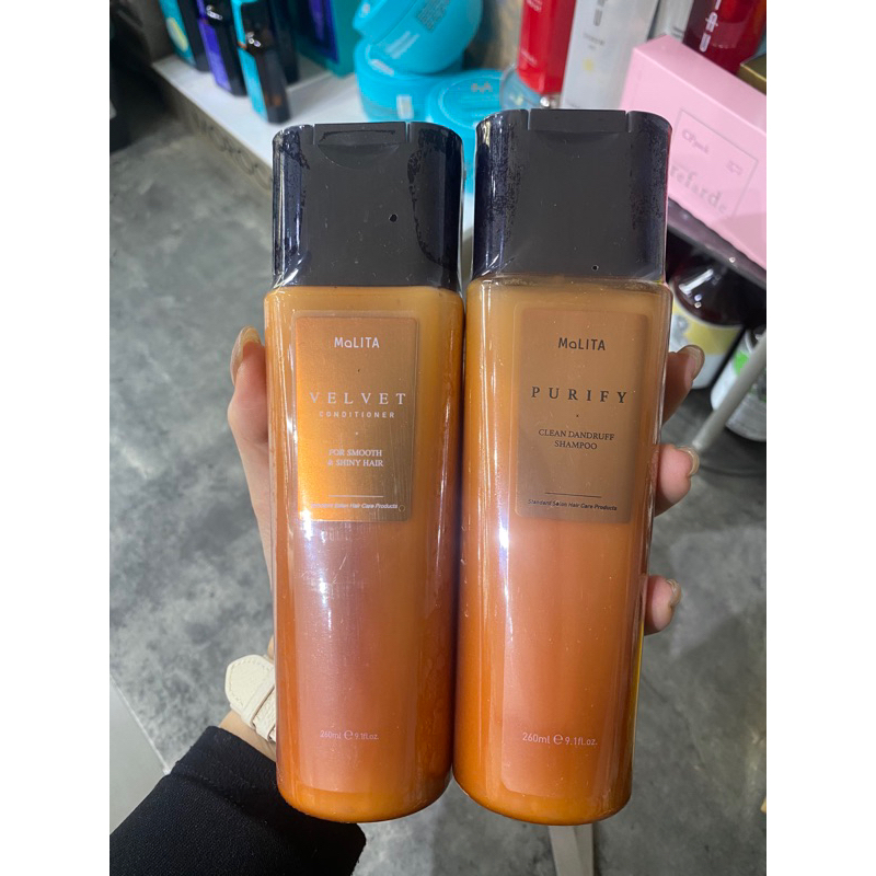 MALITA Dầu gội chống gàu và Dầu xả 260ml