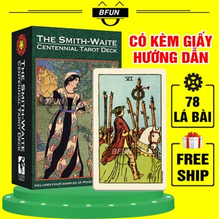 Bài Tarot Tiếng Việt Smith Waite /Manga Có Giấy Hướng Dẫn 78 Lá Bài Cho Người Mới Bắt Đầu Nhận Thông Điệp Từ Vũ Trụ Bfun
