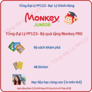 Monkey PRO trọn đời gồm (ABC/junior 5.0/Stories/Speak/Math/Vmonkey) cho bé 0-15 Tuổi